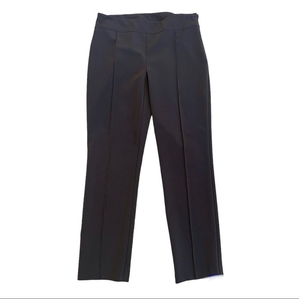DARK chocolate brown trouser dress pants Sz 8 work career